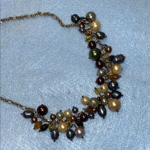 Premier Designs Elegant Multicolor Pearl Necklace